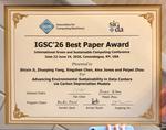 2026/06/24 Best Paper Award at ACM IGSC 2025!